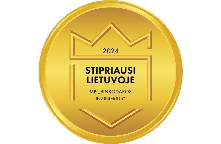 Sertifikatas „Stipriausi Lietuvoje”