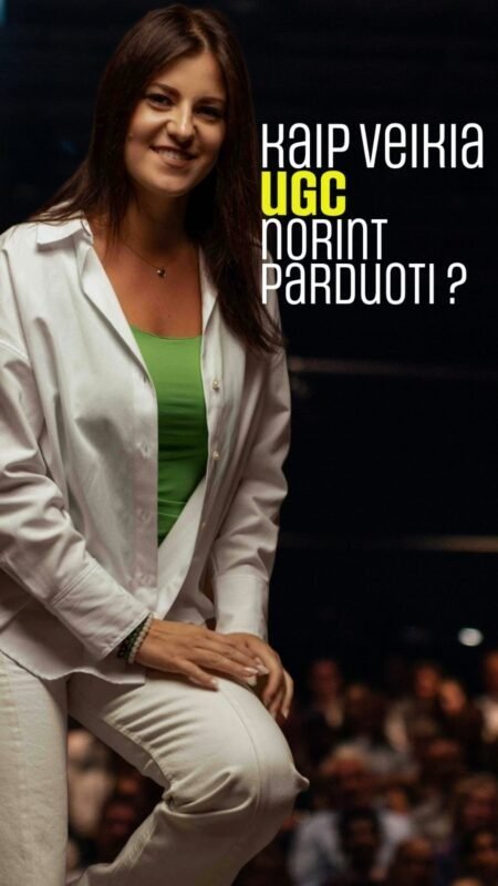 KAIP VEIKIA UGC NORINT PARDUOTI?