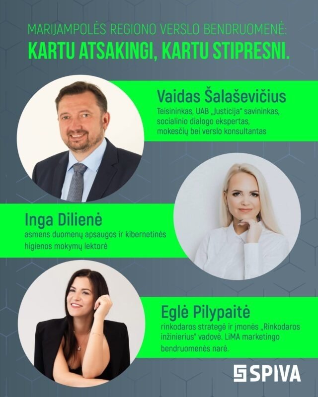 Socialinio dialogo konferencijoje – rinkodaros įžvalgomis dalinsis Eglė Pilypaitė
